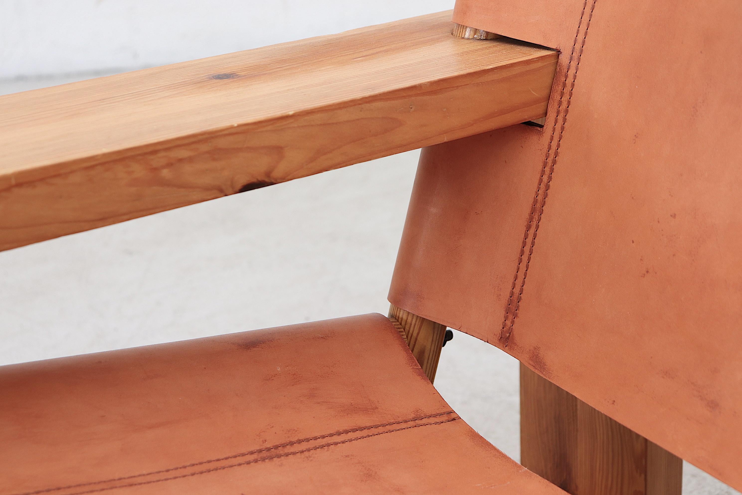 Ate Van Apeldoorn Saddle Leather Lounge Chair 10