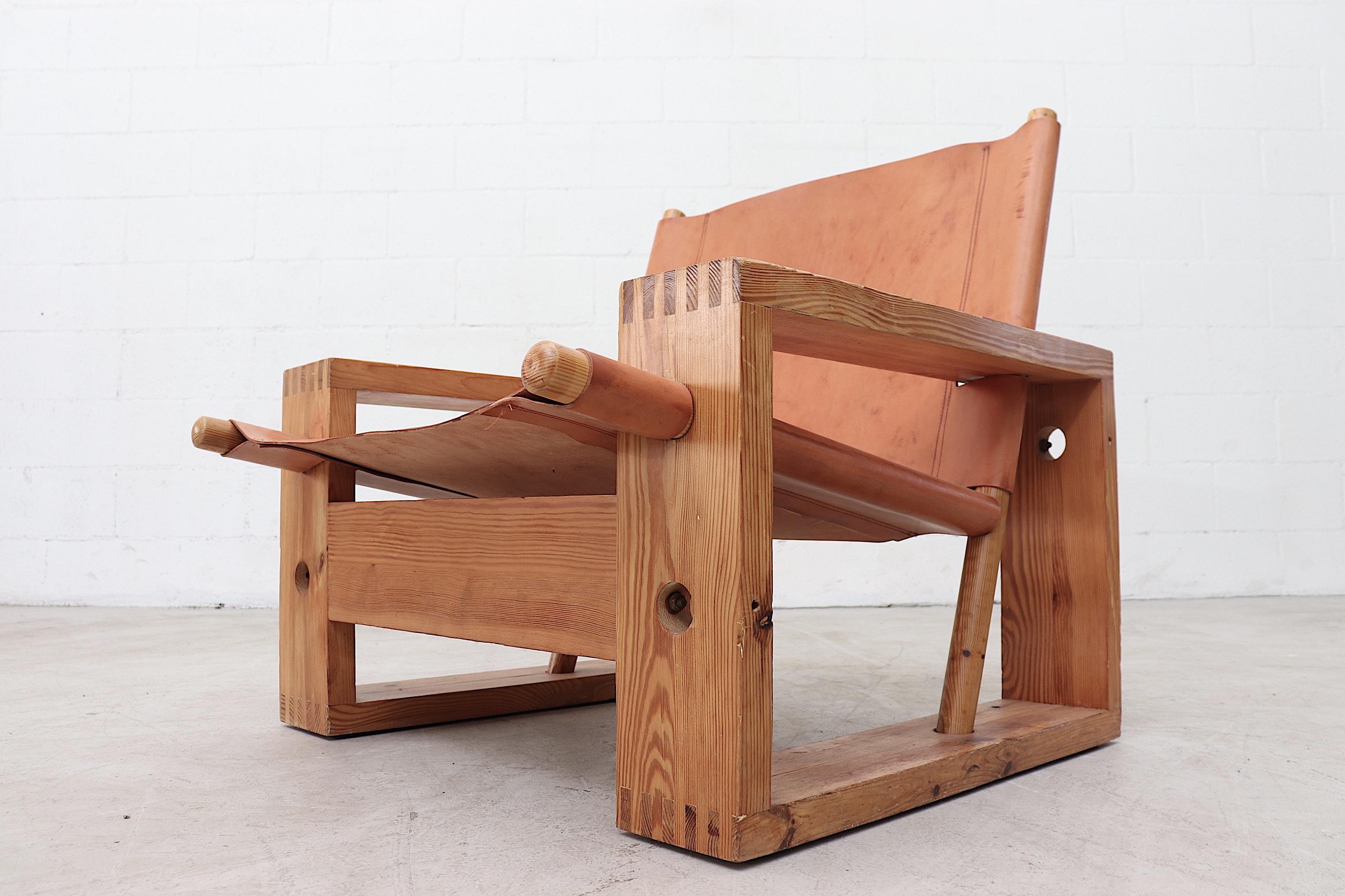 Dutch Ate Van Apeldoorn Saddle Leather Lounge Chair