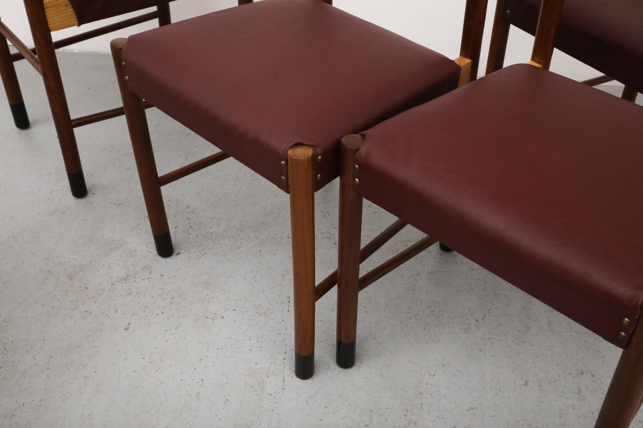 Borge Mogensen Style Set of 6 Mid-Century Danish Dining Chairs For Sale 10