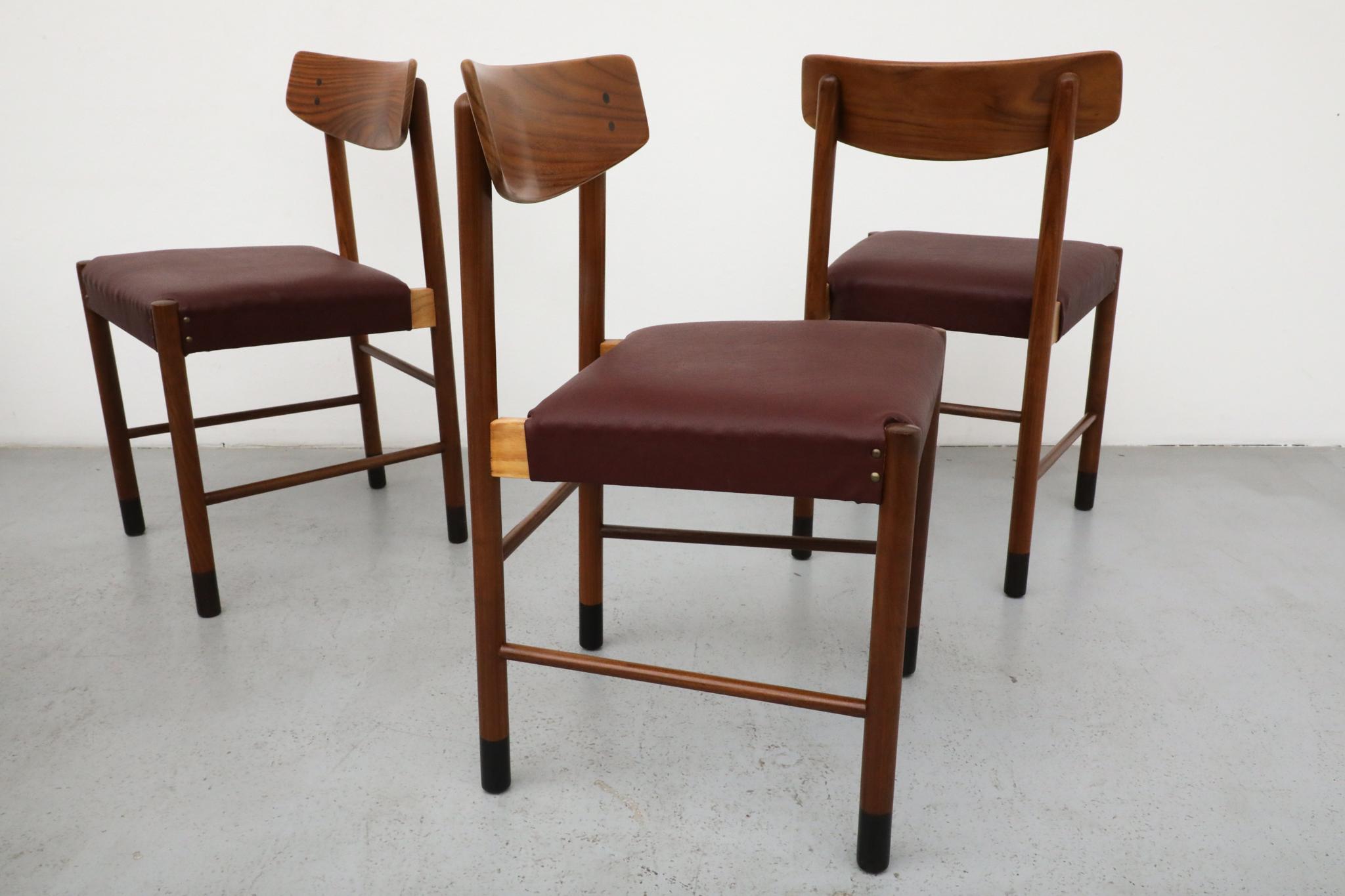 Borge Mogensen Style Set of 6 Mid-Century Danish Dining Chairs For Sale 1
