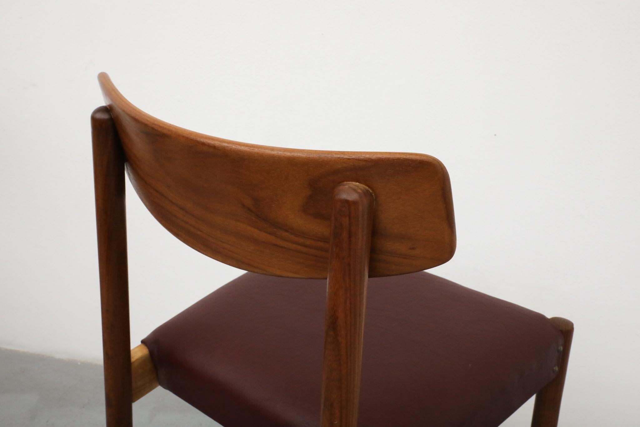 Borge Mogensen Style Set of 6 Mid-Century Danish Dining Chairs For Sale 2
