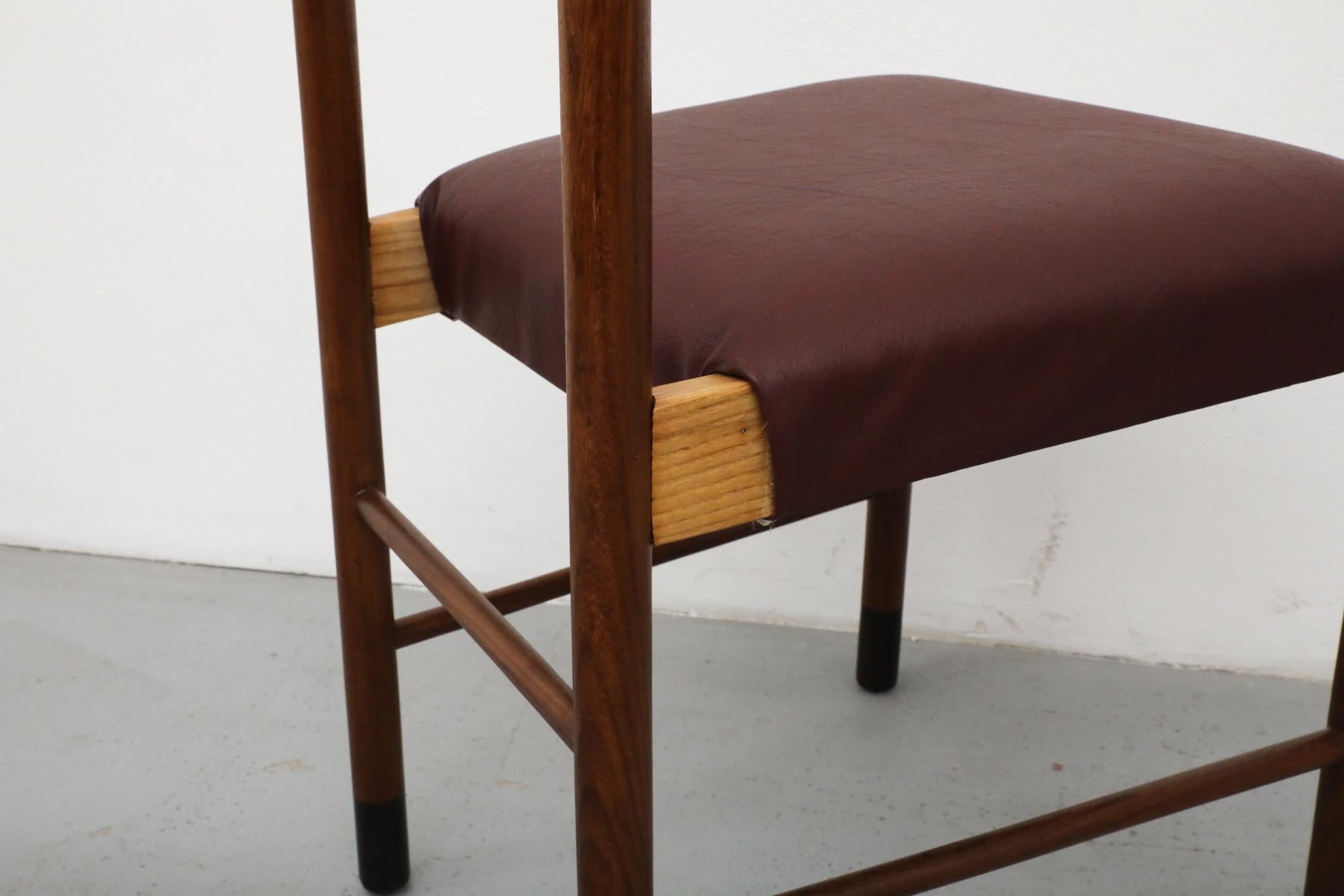Borge Mogensen Style Set of 6 Mid-Century Danish Dining Chairs For Sale 3