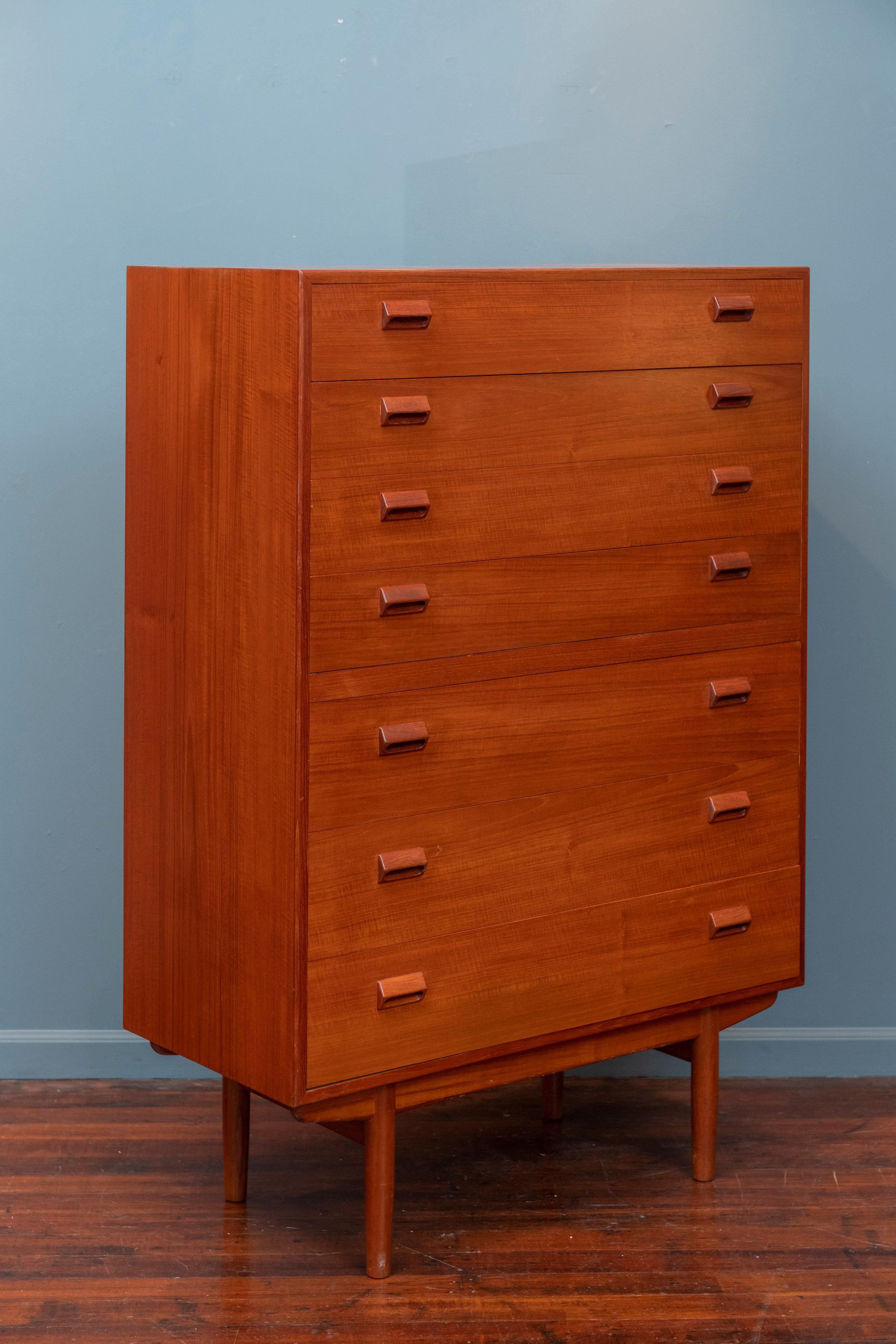 Borge Mogensen Tall Chest of Drawers In Good Condition In San Francisco, CA