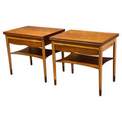 Borge Mogensen Teak and Beech Flip Top Tables