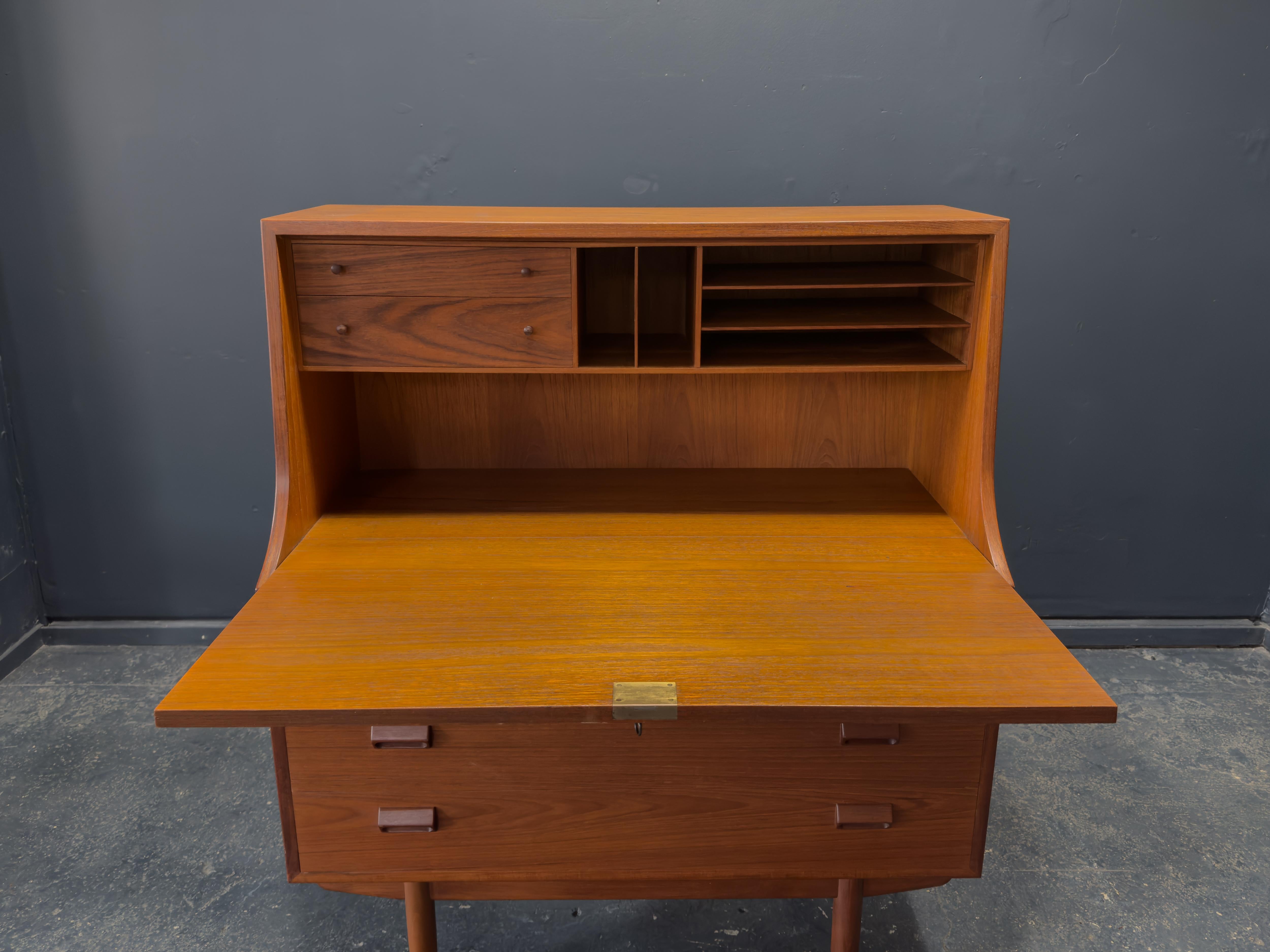 Borge Mogensen Teak Bureau For Sale 6
