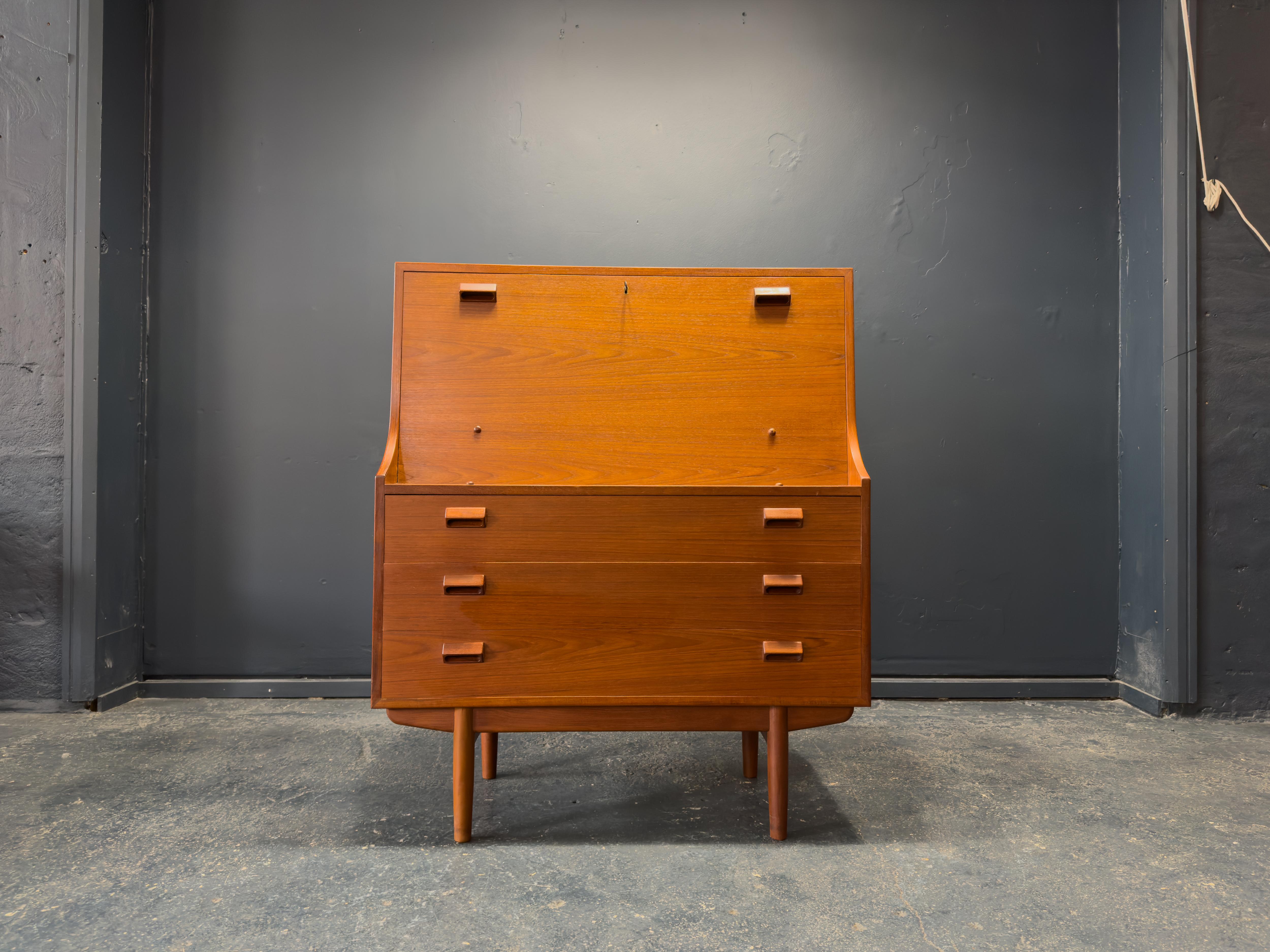 Mid-Century Modern Borge Mogensen Teak Bureau For Sale