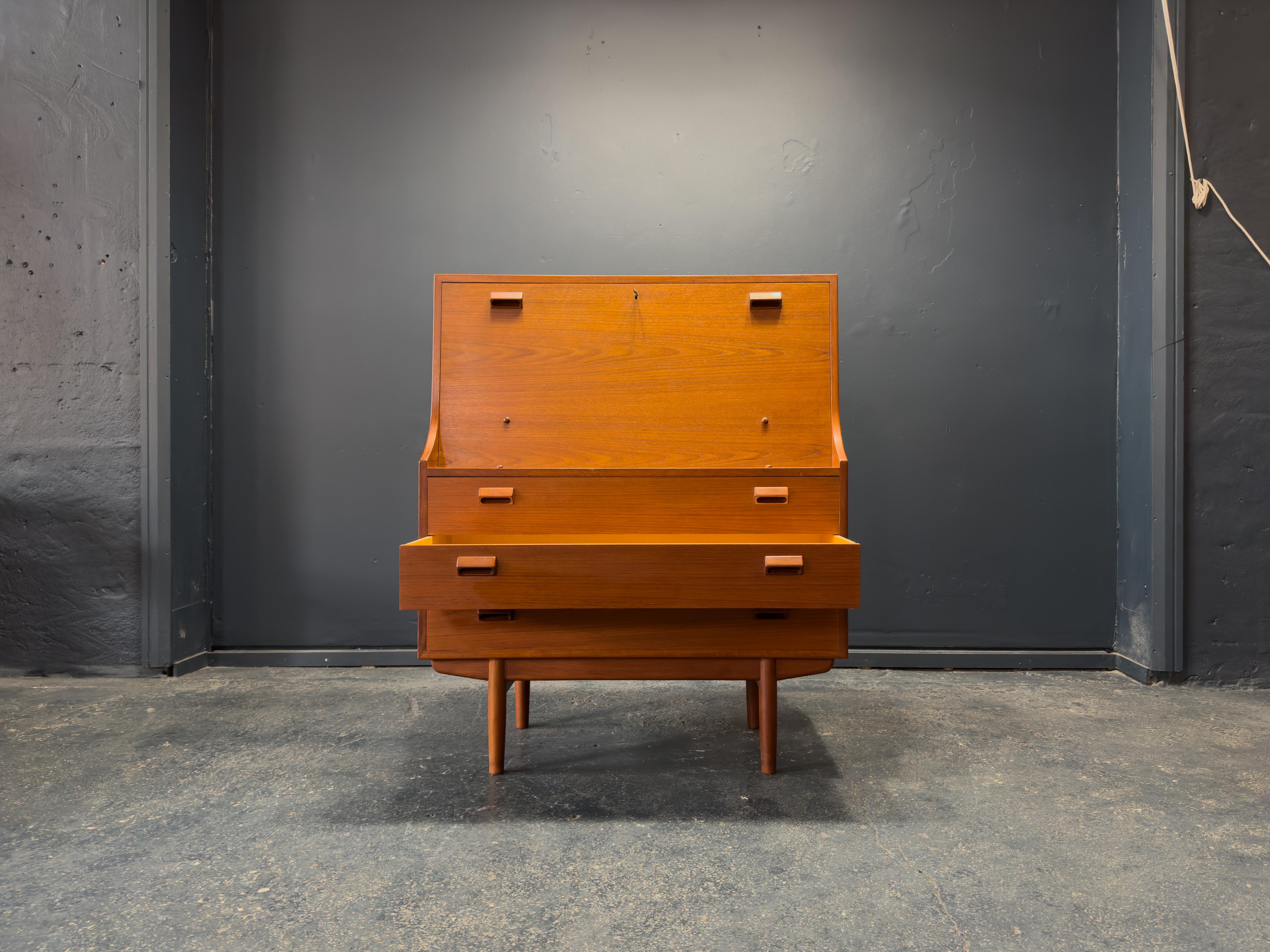 20th Century Borge Mogensen Teak Bureau For Sale