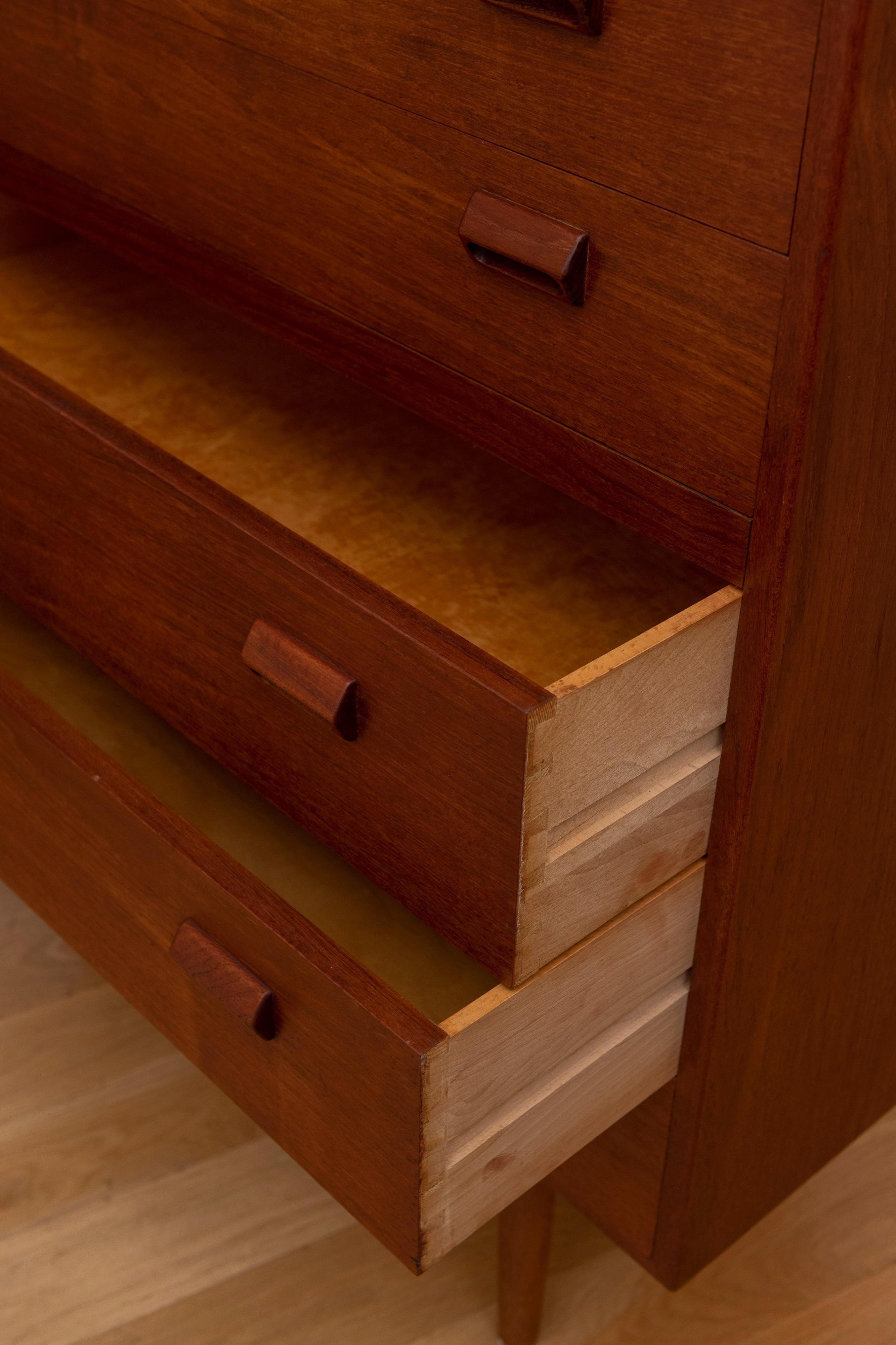 20th Century Borge Mogensen Teak Chest of Drawers For Sale