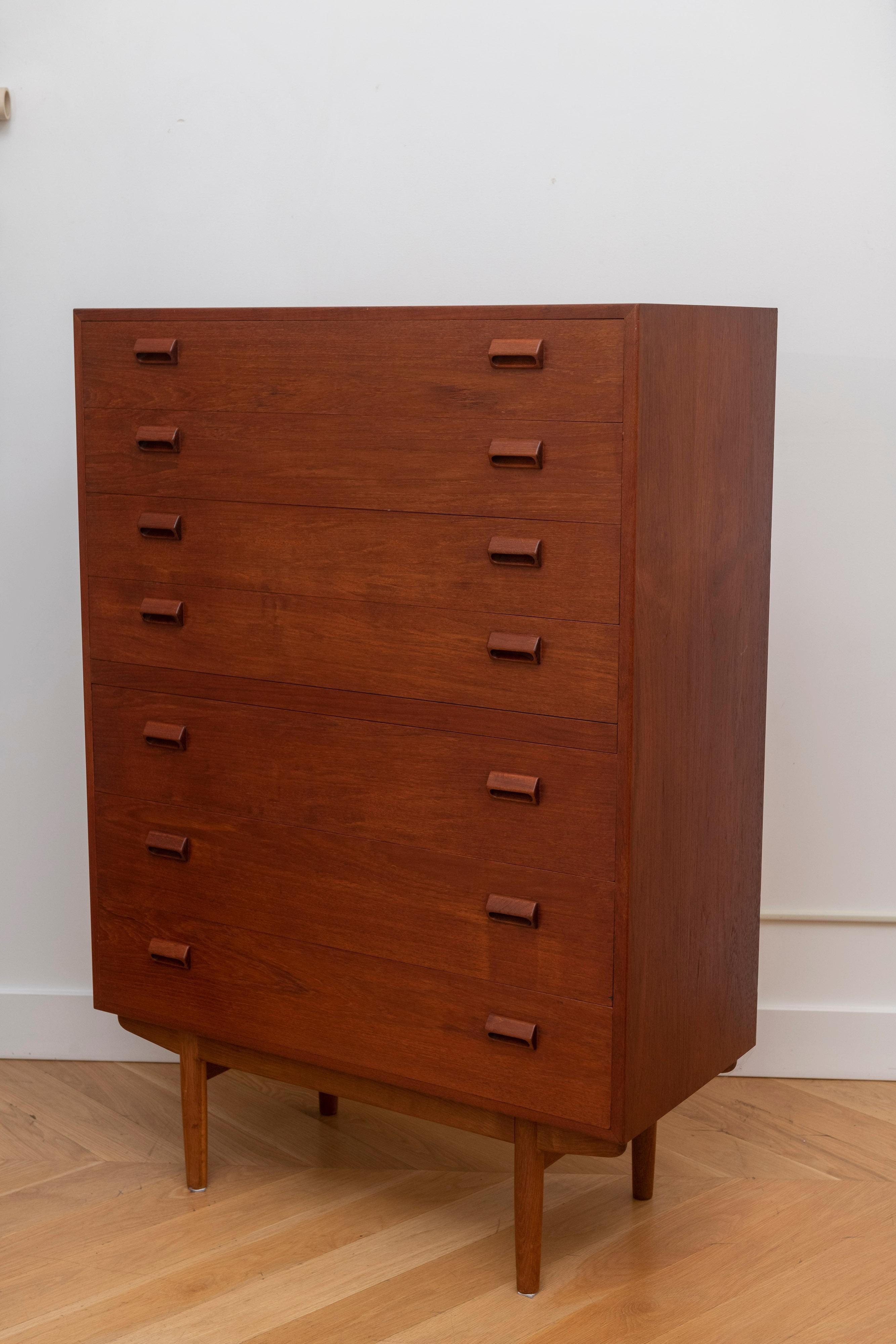 Cassettiera in teak Borge Mogensen in vendita 1