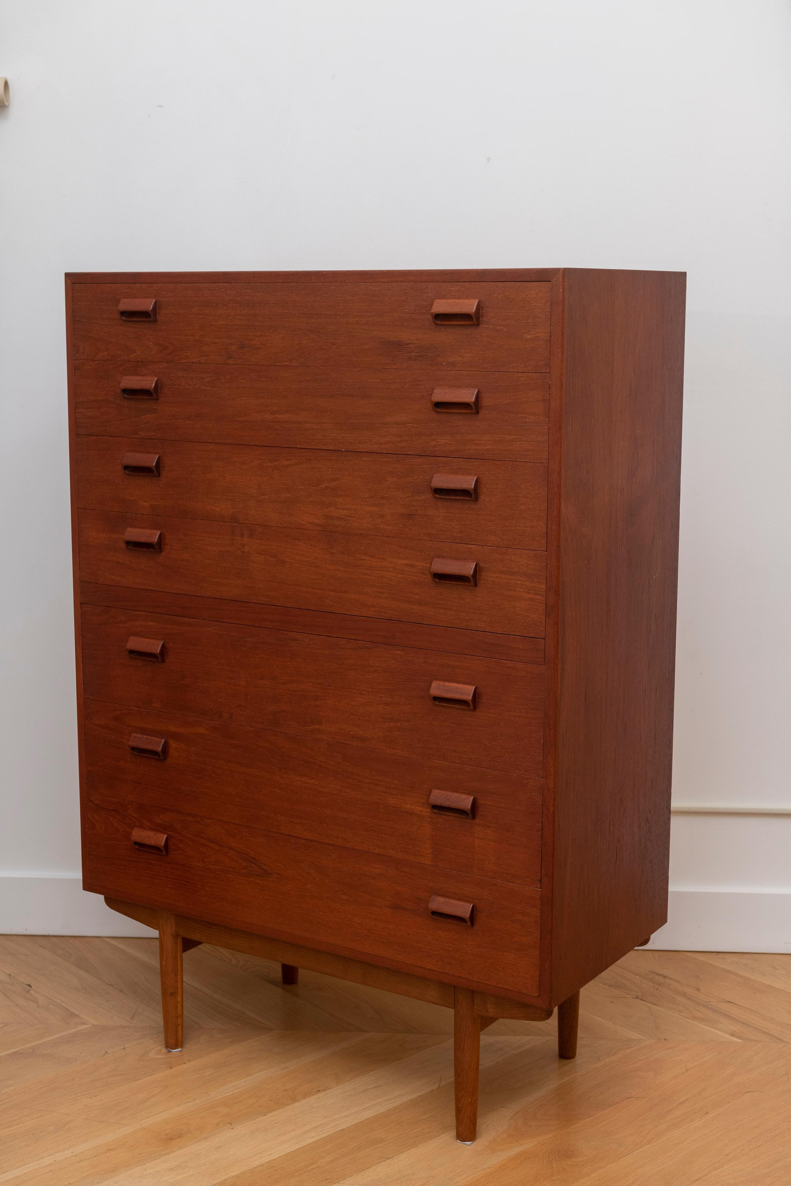 Borge Mogensen Teak Chest of Drawers For Sale 2