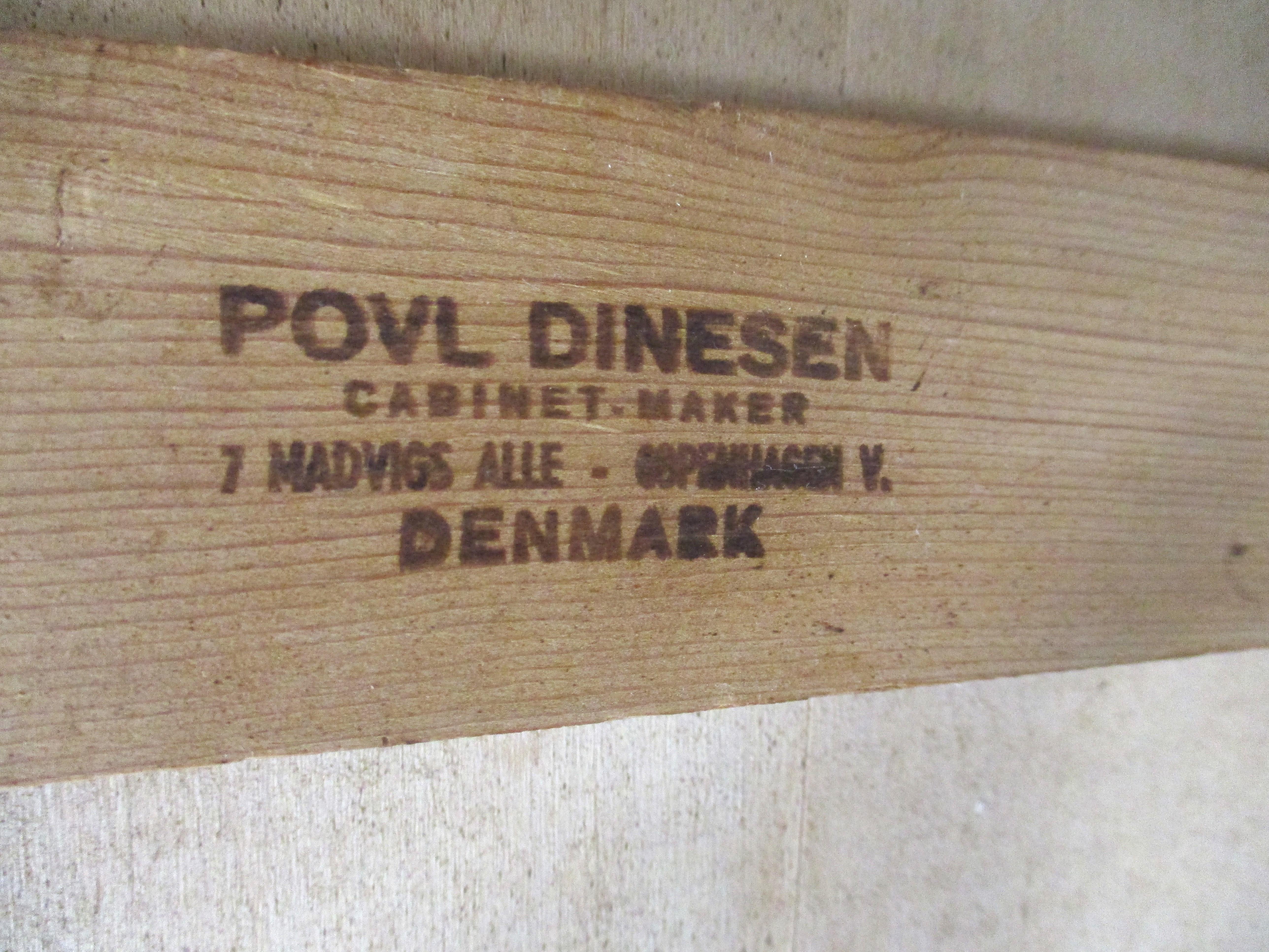 Credenza Sever in teak di Borg Mogensen per Povl Dinesen in vendita 7