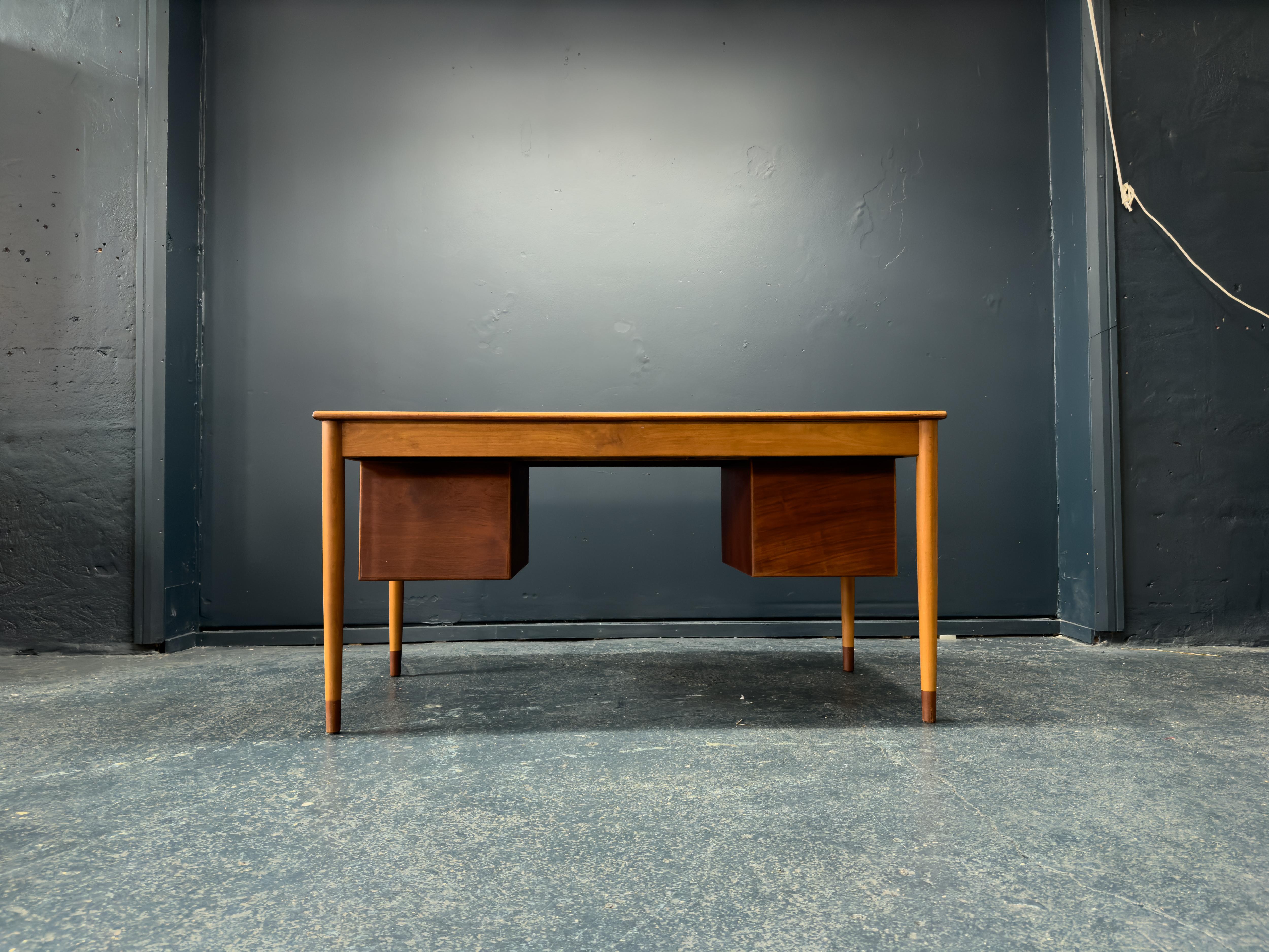 Mid-20th Century Borge Mogensen Teak Desk For Sale