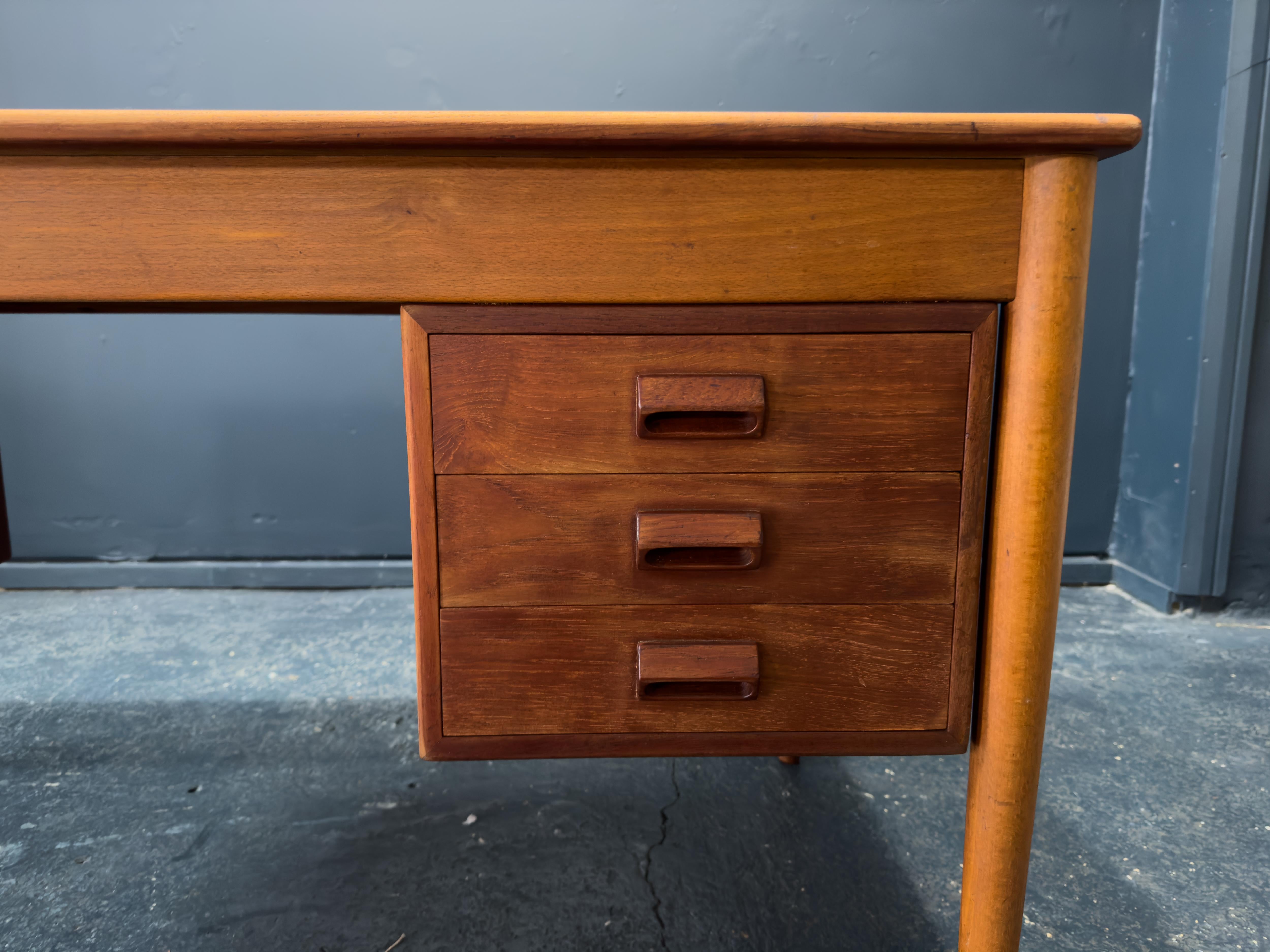 Borge Mogensen Teak Desk For Sale 2