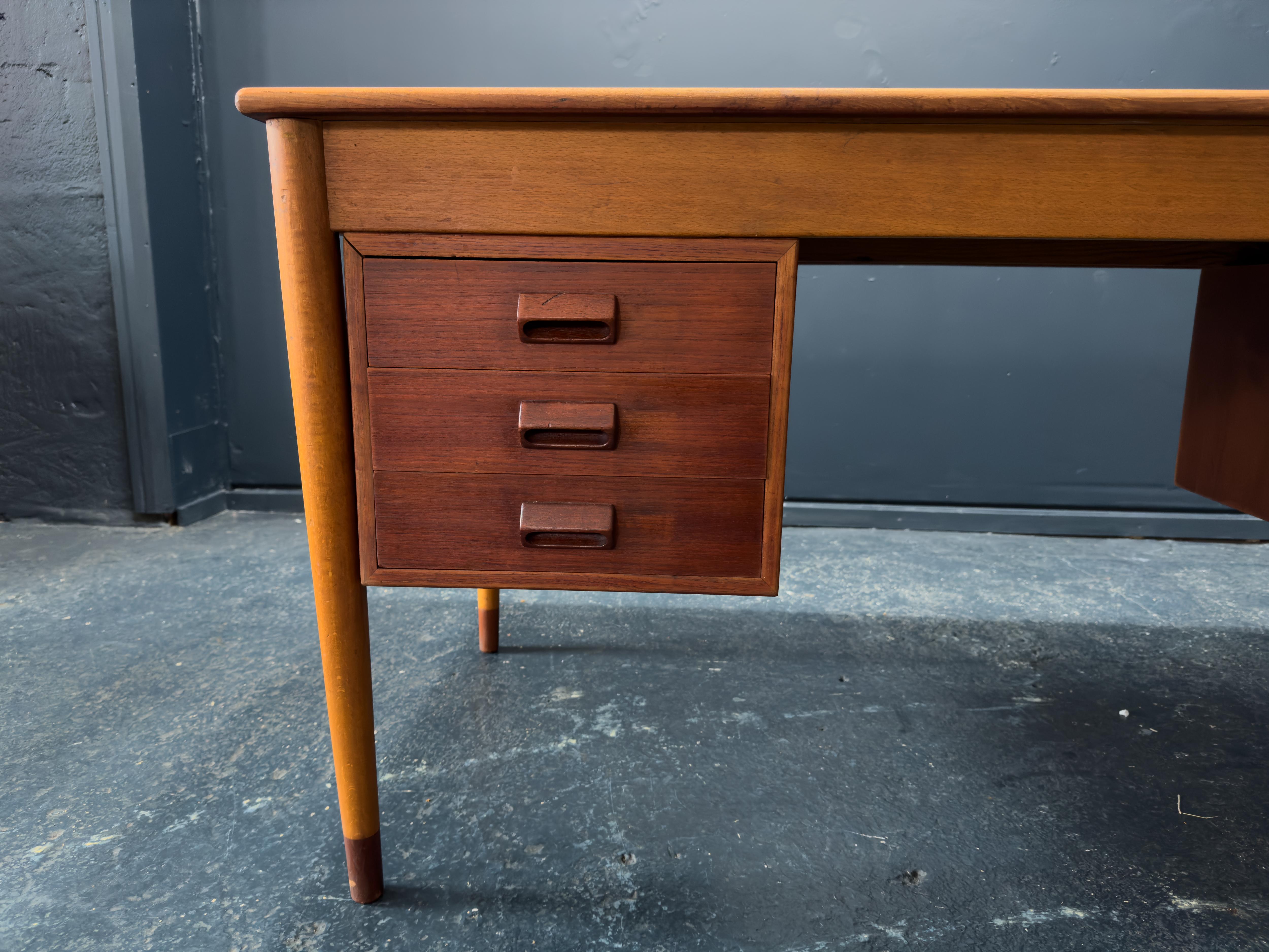 Borge Mogensen Teak Desk For Sale 3