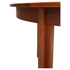 Borge Mogensen Esstisch aus Teakholz mit Ausziehplatte um 1950