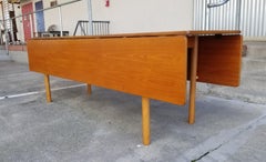 Borge Mogensen Teak Drop-Leaf Dining Table