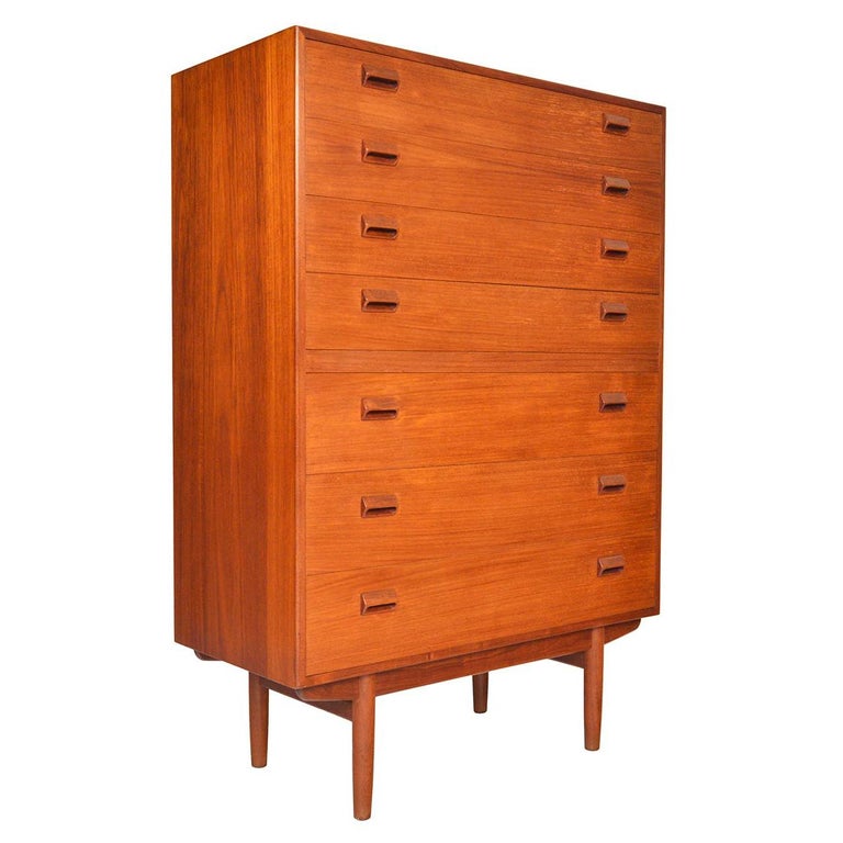 Mogensen Teak Highboy Dresser 2 For Sale at 1stDibs