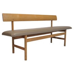 Borge Mogensen White Oak Bench for Fredericia #1