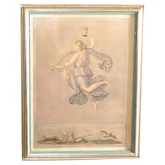Borghese 1890 Stahlgravur Greco römische Szene Bernard Picture Co. New Yorker