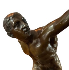 Borghese warrior in bronze, ca. 1900