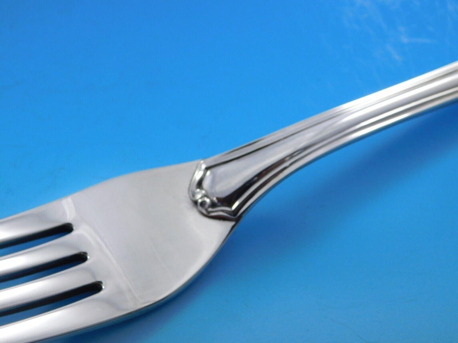 Service d'argenterie sterling italien Borgia par Buccellati, 35 pièces en vente 1