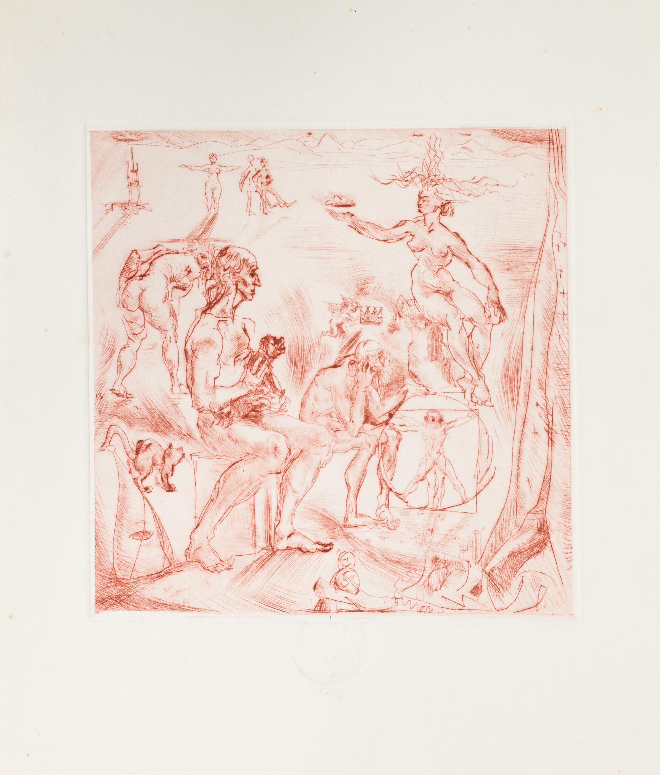 Zeichnung – Print von Boris Akopian