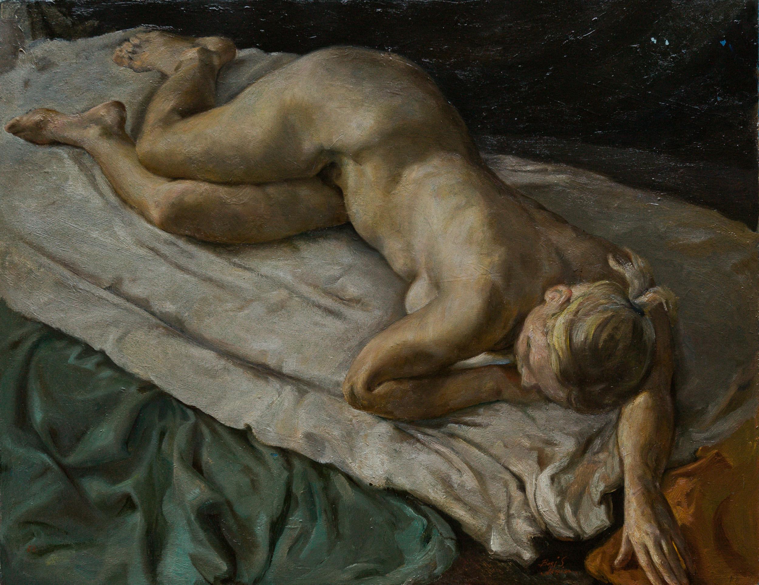Boris Akopian Nude Painting - Nude