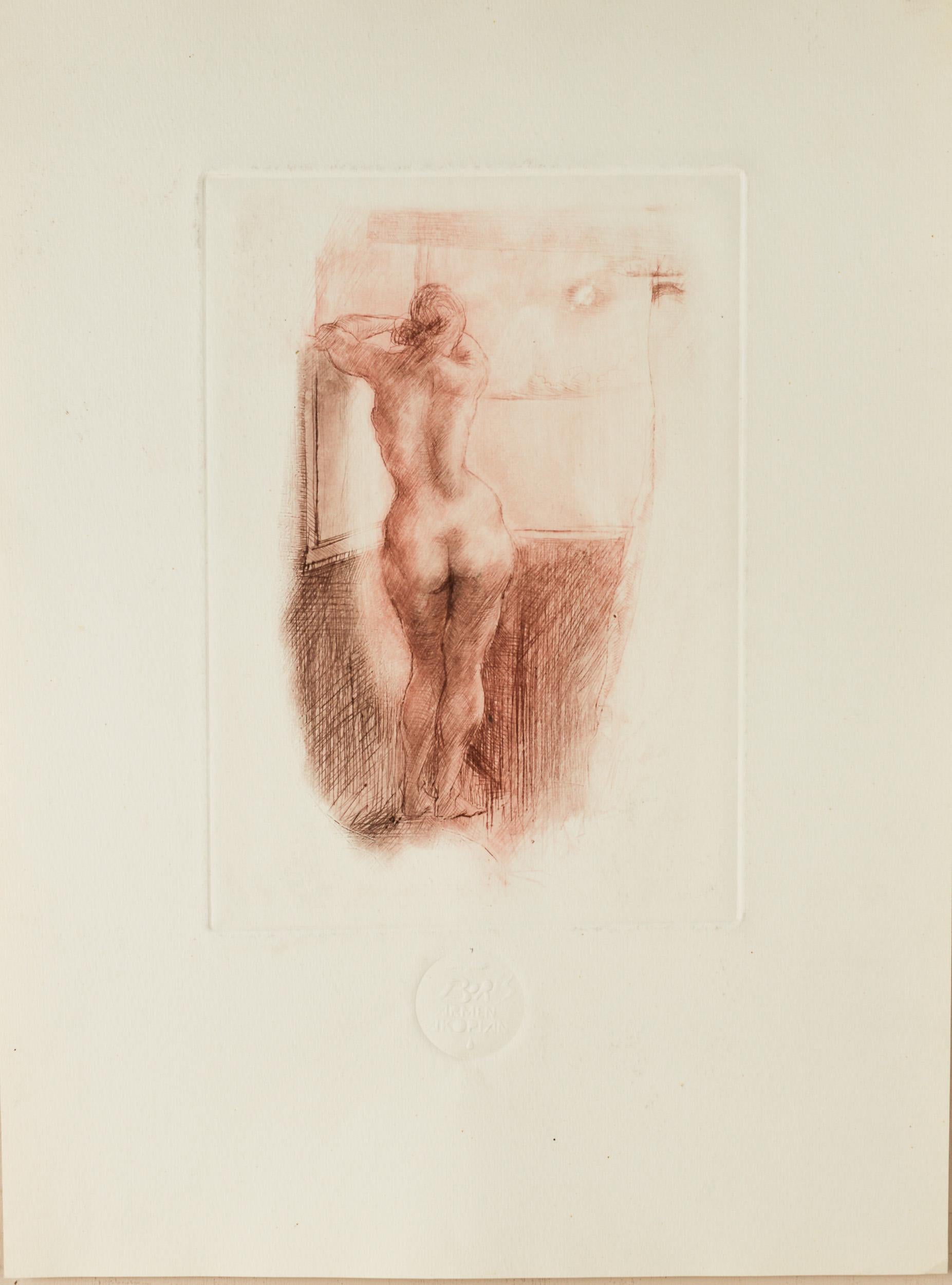 Boris Akopian Nude Print – Nackt