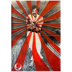 Boris Bucan "Karate" Póster original vintage croata, circa 1970