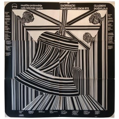 Boris Bucan, "Experiencia musical" Cartel Vintage Original, 1987