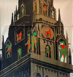 Boris Bucan, Original Vintage Poster 'Hrvatsko Narodno Kazaliste Split' C. 1980