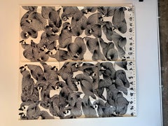 Boris Bućan, Poster for Miroslav Šutej's Exhibition in Shanghai, Circa 1980