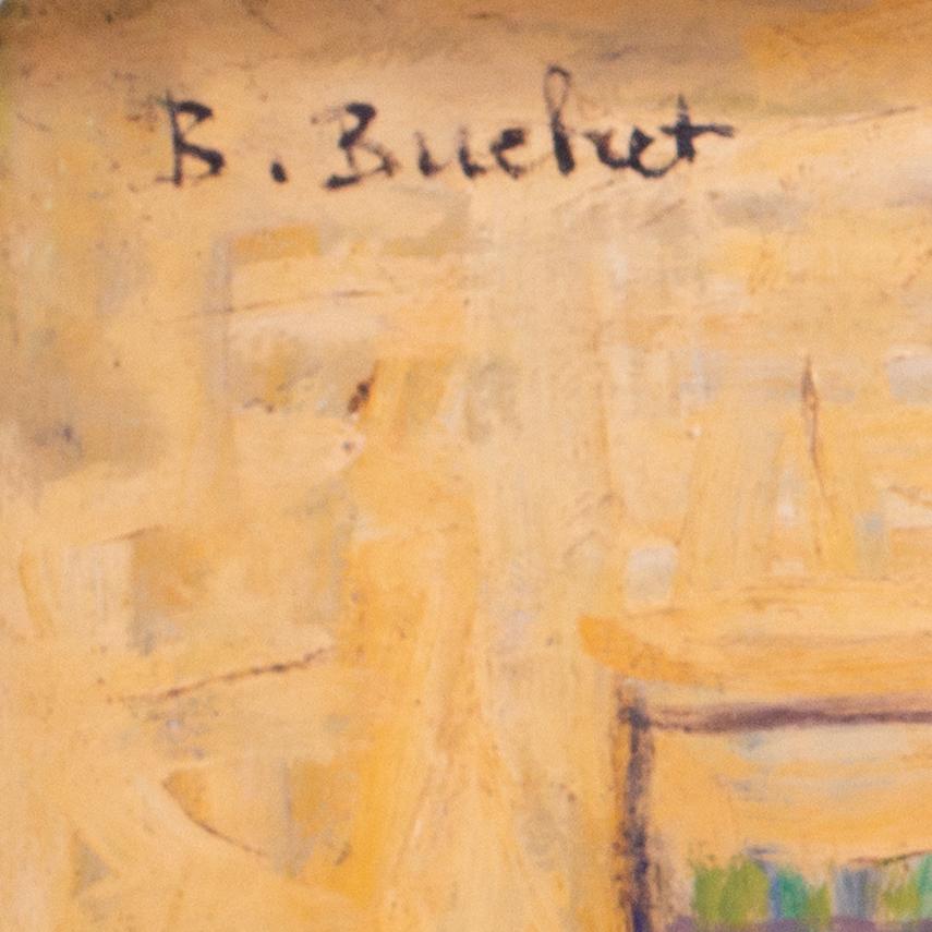 Französisches Stillleben aus Äpfeln und Wein des 20. Jahrhunderts von Boris Buchet im Angebot 3
