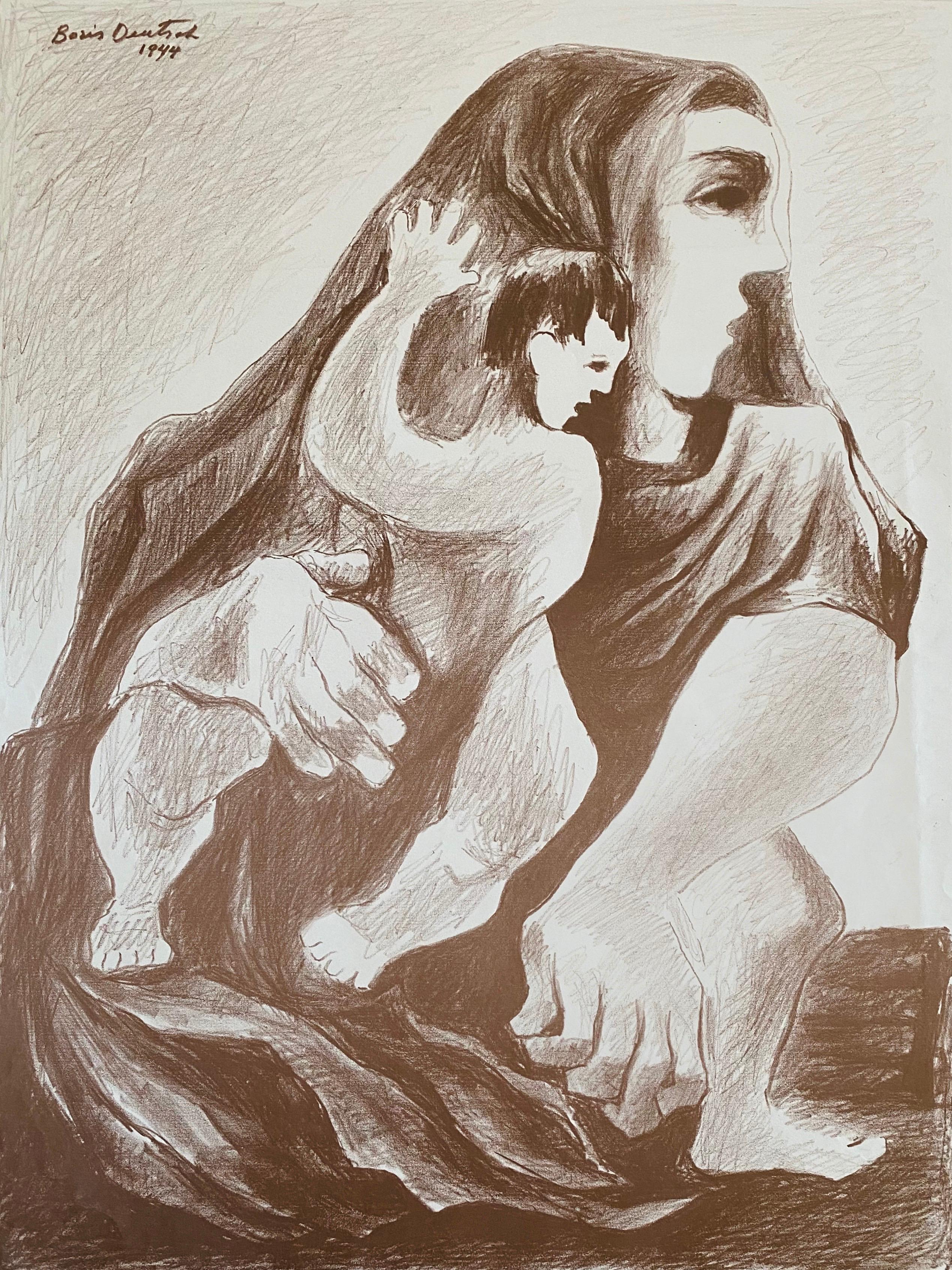 Boris Deutsch nacio en krasnagorka lituania el 4 de junio de 1892 murio en los angeles en 1978.ingreso en la escuela politecnica de riga 1905.escuela de artes aplicadas de berlin 1912. Se instaló en L.A. 1919 se casó con riva segal 1924. Exposición