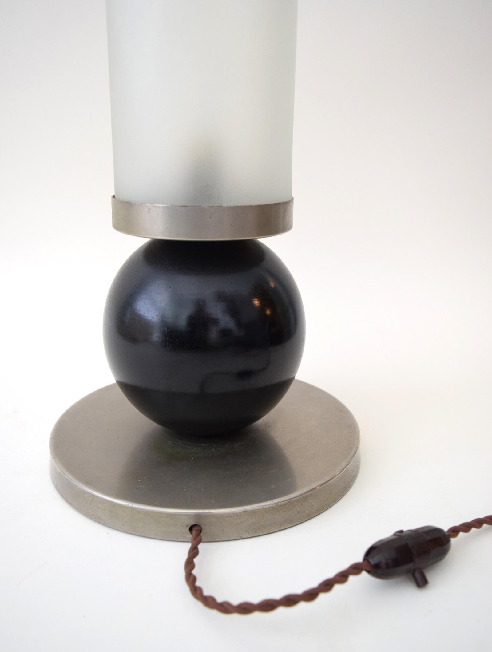Lámpara modernista de los años 30 de Boris Lacroix Moderno en venta