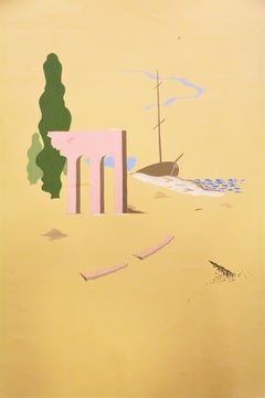 Boris LACROIX (1902-1984), wallpaper design