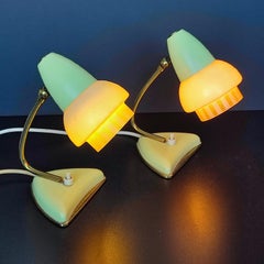 Boris Lacroix Table Lamps or Bedside Lamps, France, 1950s