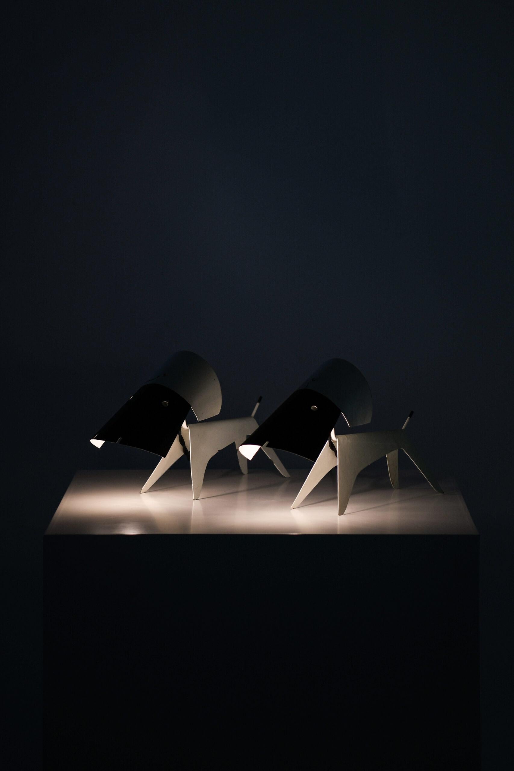 Milieu du XXe siècle Lampes de table Boris Lacroix produites par Disderot en France en vente