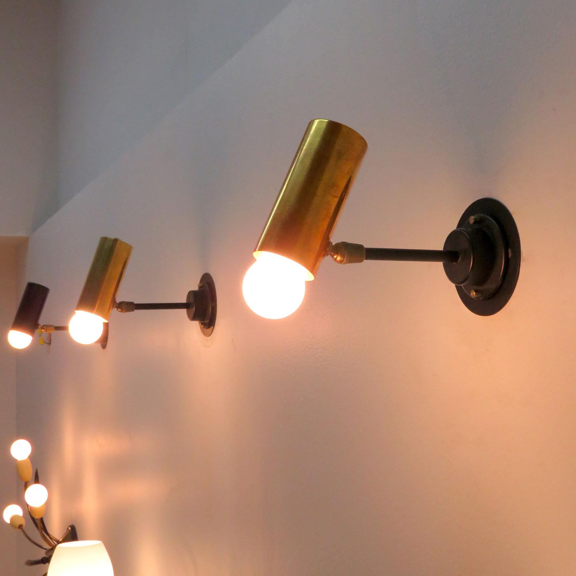 Boris Lacroix Wall Lights, 1950 en venta 2