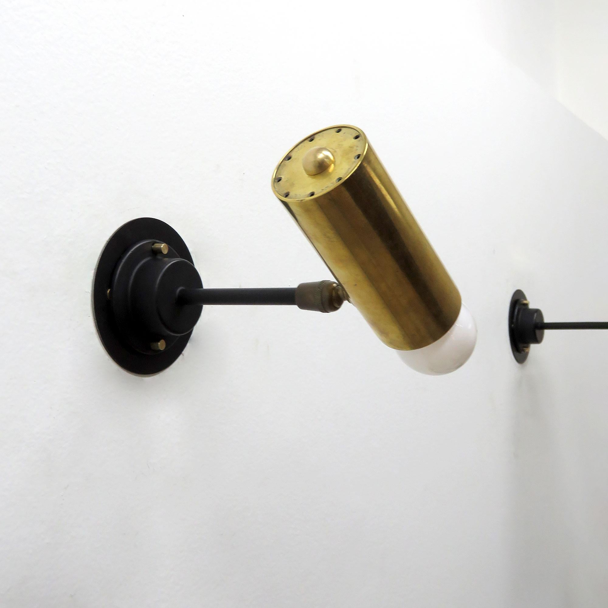 Boris Lacroix Wall Lights, 1950 en Bueno estado para la venta en Los Angeles, CA