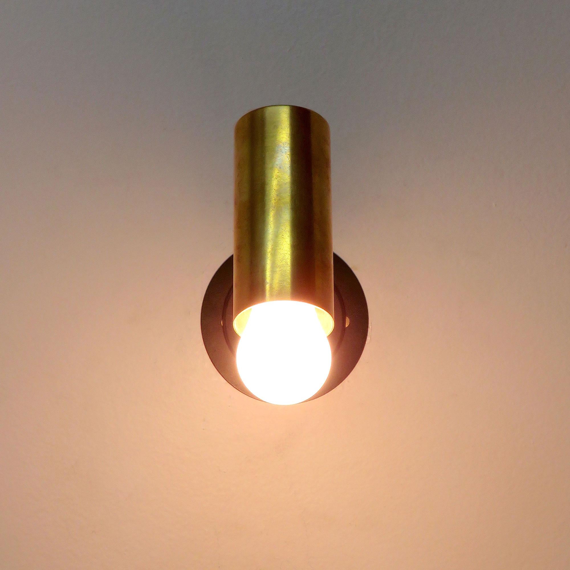 Boris Lacroix Wall Lights, 1950 Metal en venta