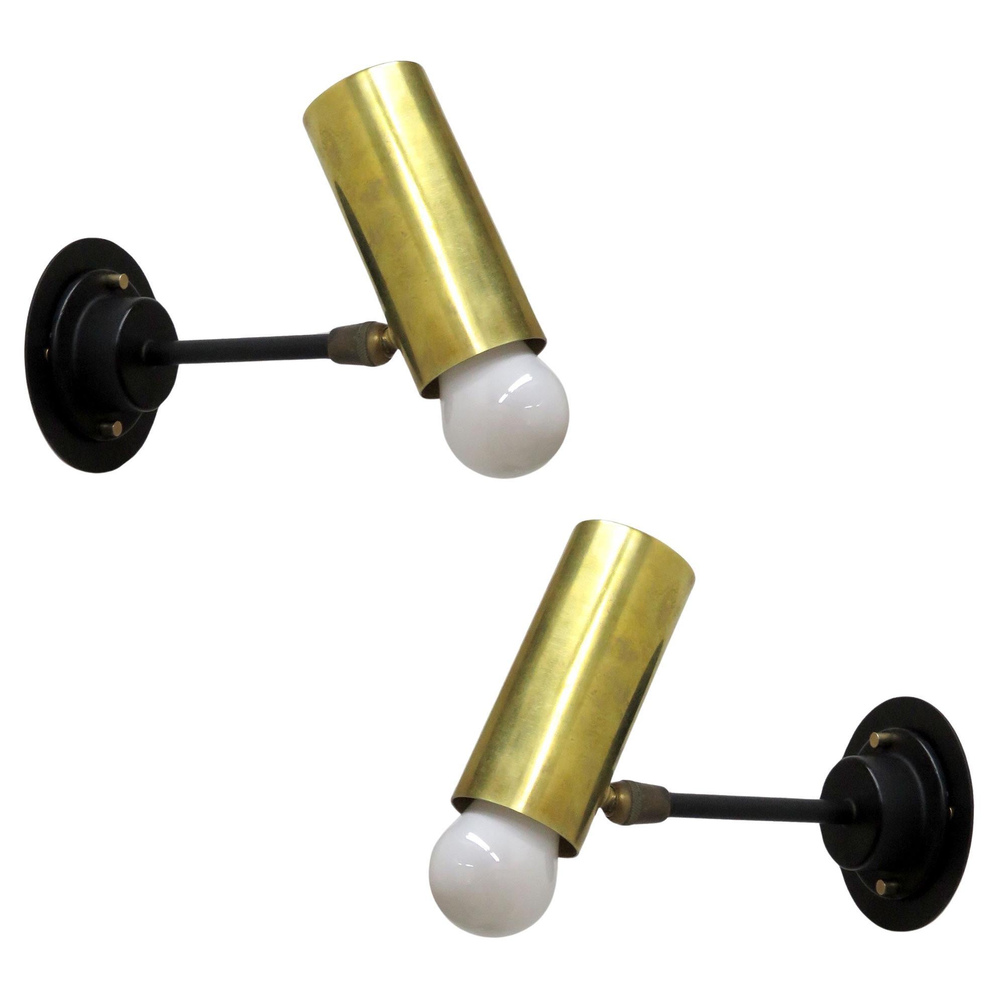 Boris Lacroix Wall Lights, 1950