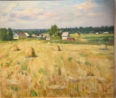« Fields of Wheat », huile cm. 70 x 60 ,1994