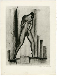 Untitled (Nude with Buildings) — 1920s Modernism