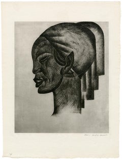 Untitled (Profile of an African Woman) — 1920s Modernism