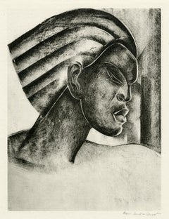 Profile of an African Woman —1920s Modernism
