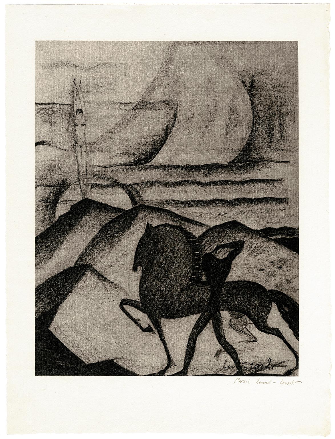 Untitled (Rendez-Vous) — 1920s modernism - Print by Boris Lovet-Lorski