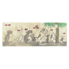 Boris O’ Klein. “Dirty Dogs of Paris”. Offset print. 1940s/50s