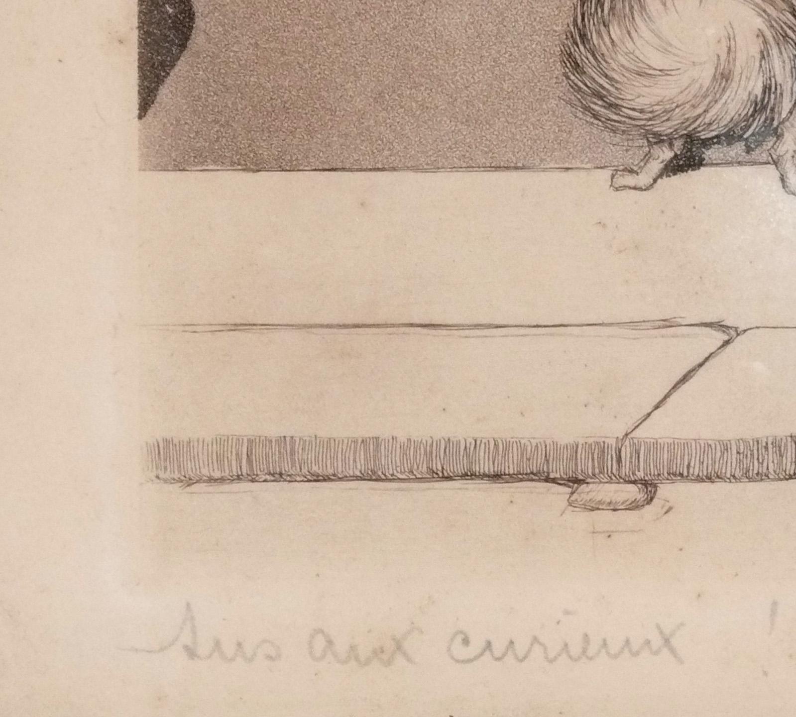 Boris O'Klein Die Hunde von Paris Radierungen im Zustand „Gut“ im Angebot in Atlanta, GA