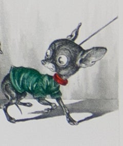 A La Queue (Join the Queue)  Naughty Dogs of Paris by O'Klein